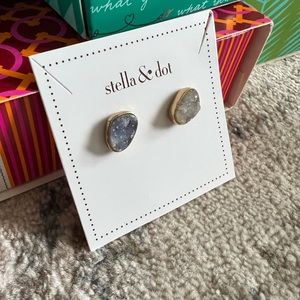 Stella & Dot Druzy Studs